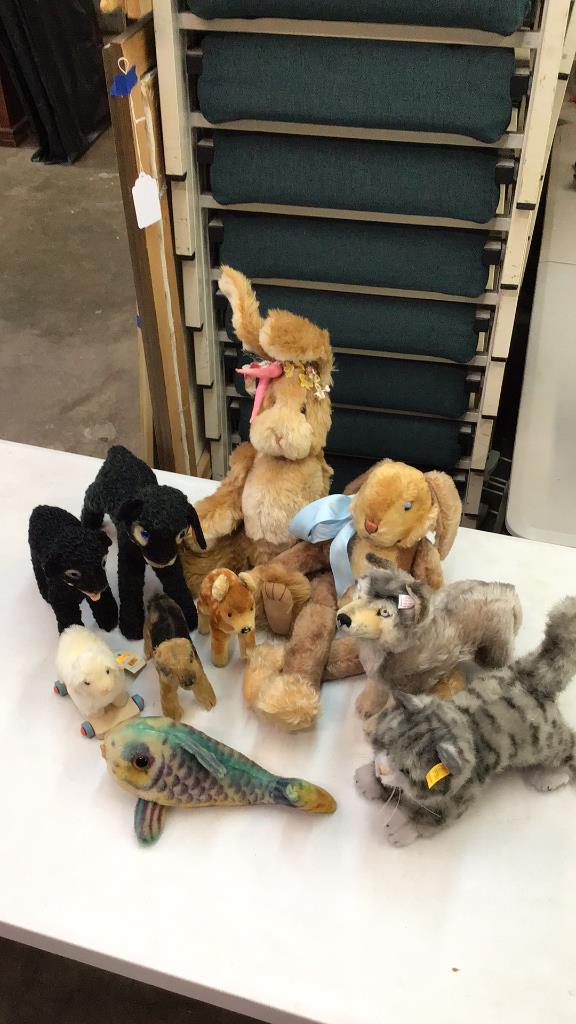 10 Assorted Vintage Stuffed Animals (1 of 20)