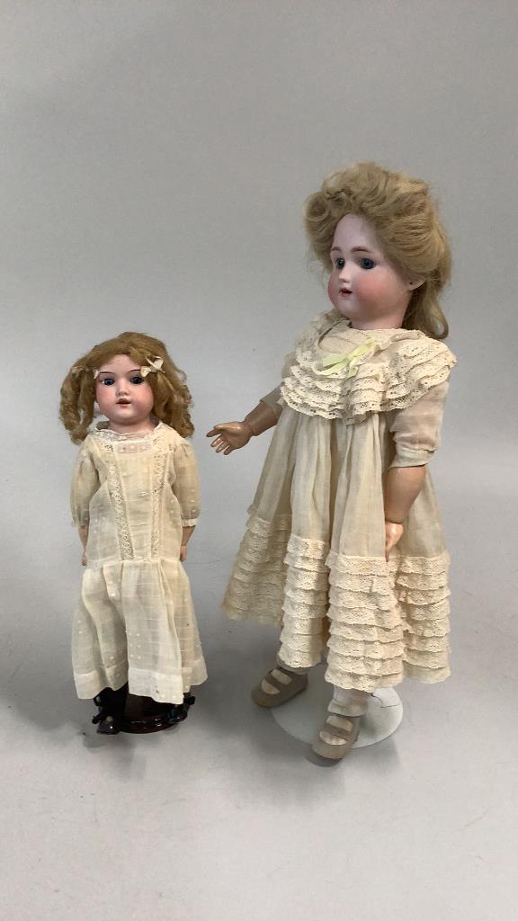 2 Bisque Head Dolls (1 of 6)