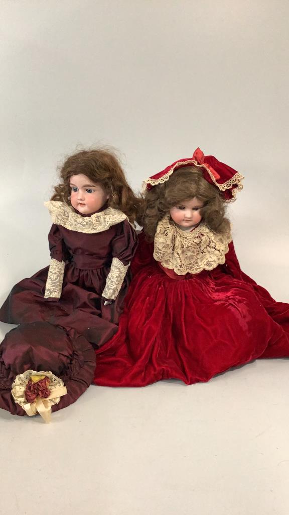 2 Bisque Head Dolls (1 of 5)