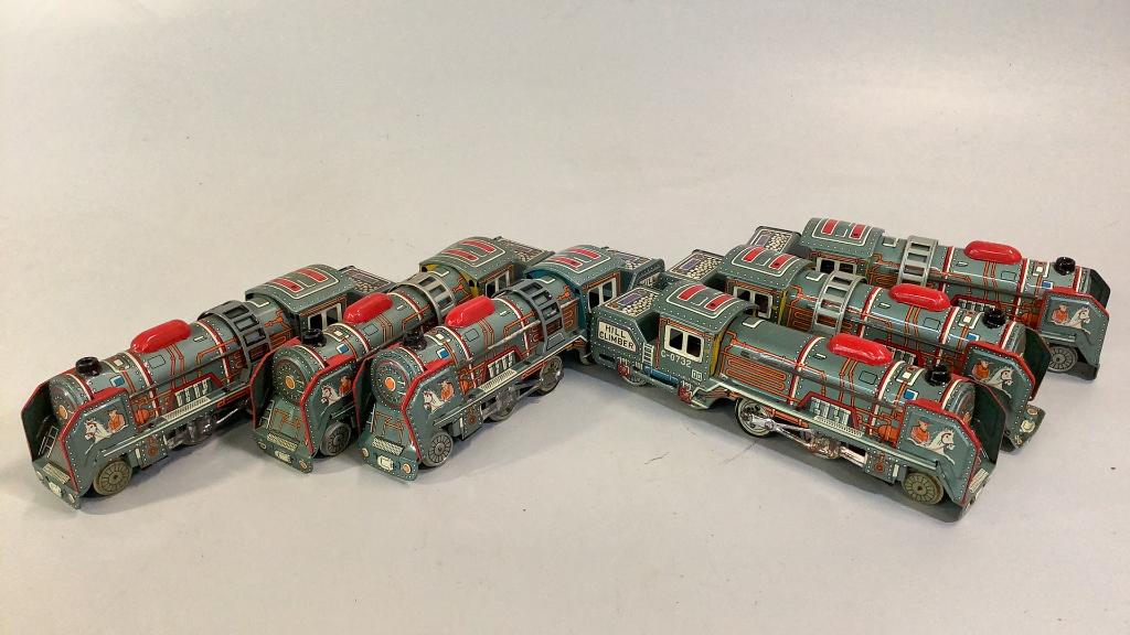 6 TinFriction Train Engine's (1 of 3)