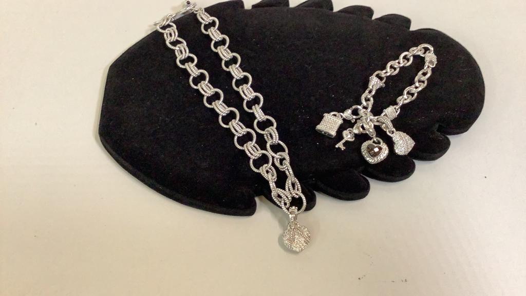 2 Pieces Judith Ripka Designs Sterling (1 of 4)