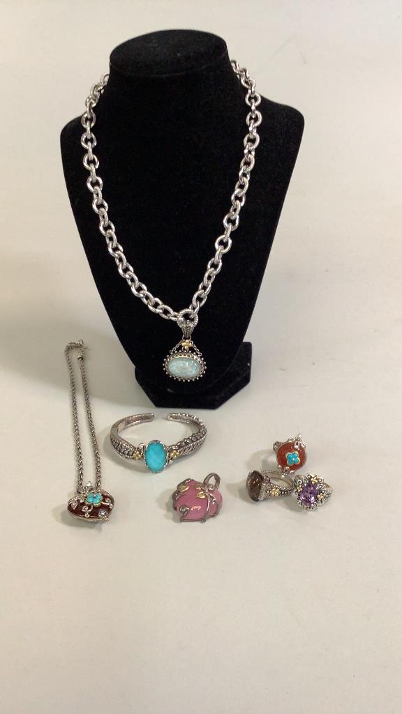 7 Pieces Barbara Bixby Designer Jewelry (1 of 6)