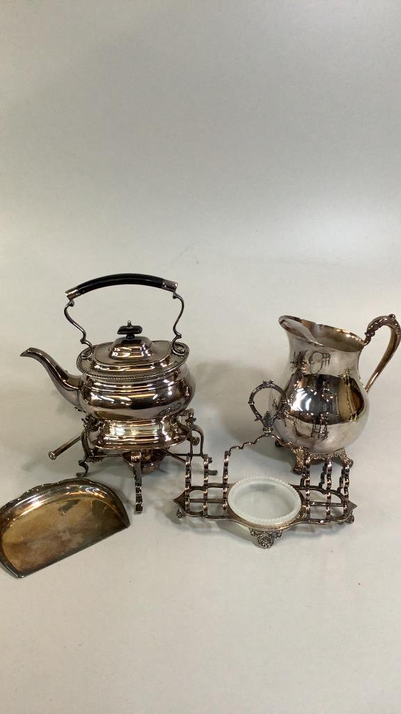 5 Pieces Silver Plated Serving Articles (1 of 5)