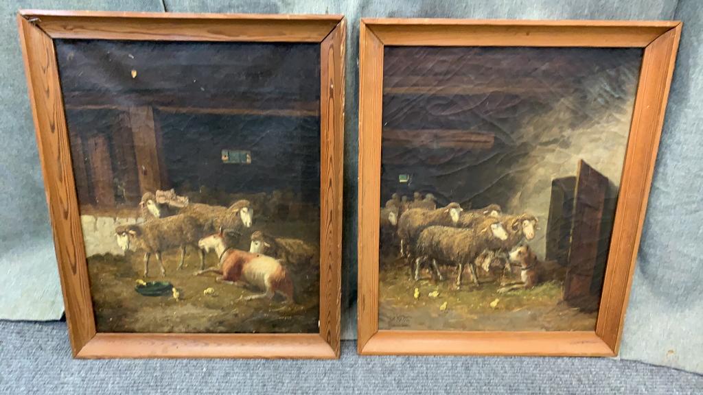 2 Paintings Signed L. Folta (1 of 9)