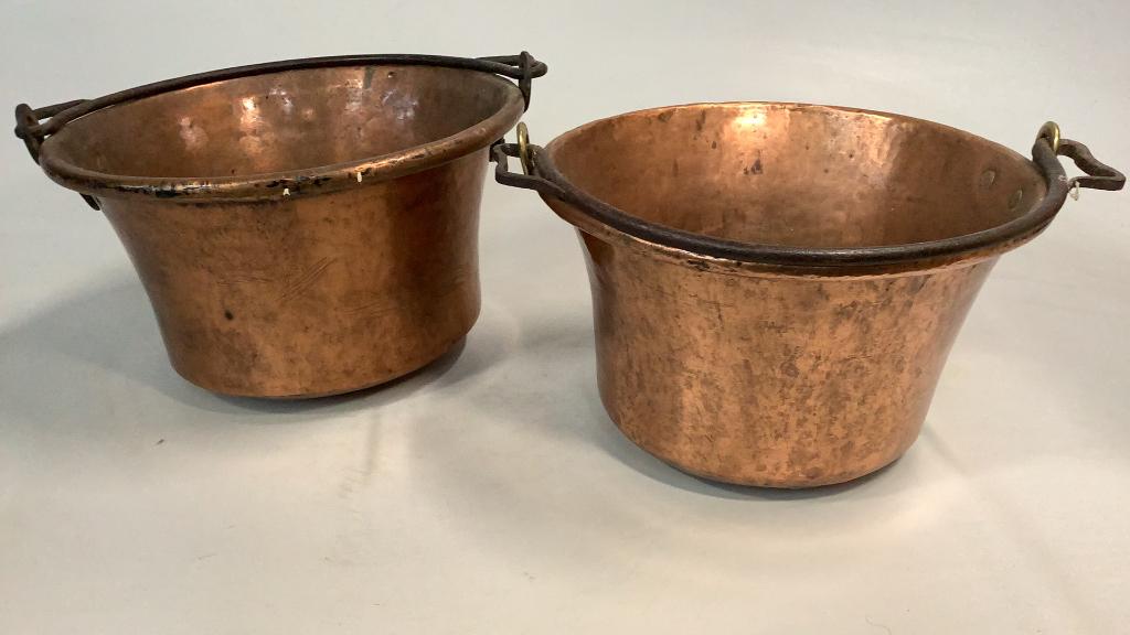2 Copper Cooking Vessels (1 of 6)