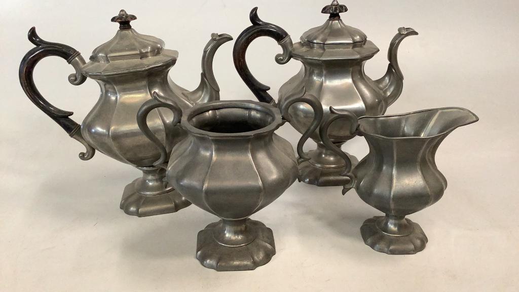 Combined Pewter Service (1 of 5)