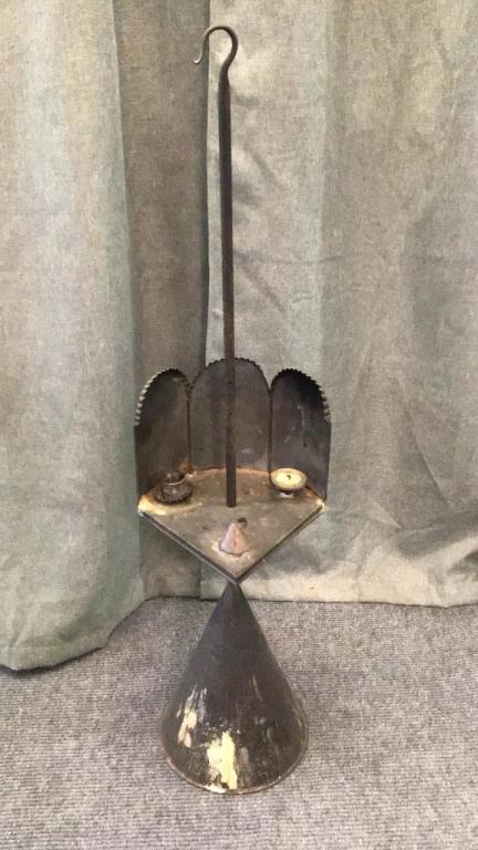 Early Iron Adjustable Floor Lamp (1 of 3)