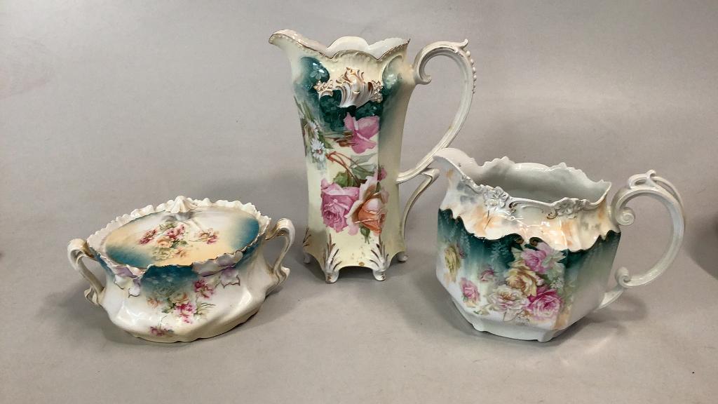 3 Pieces RS Prussia Porcelain (1 of 7)