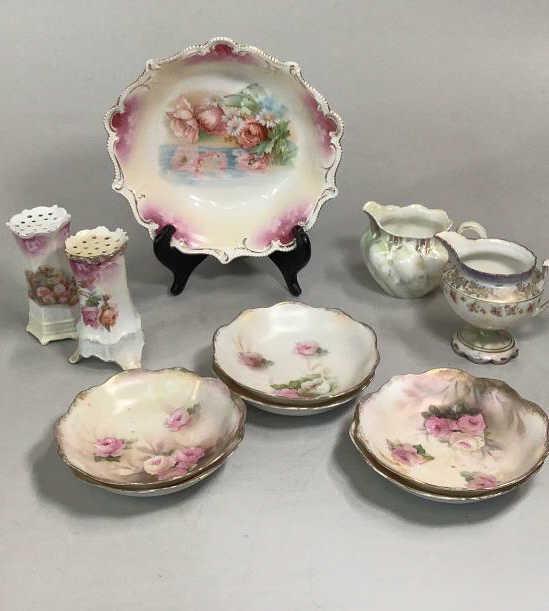 11 Pieces RS Prussia Porcelain (1 of 5)
