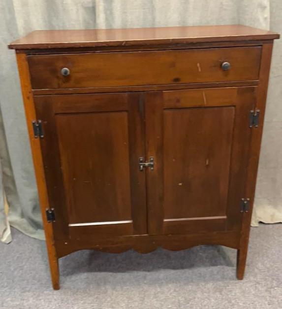 Antique Cherry Jelly Cupboard (1 of 3)