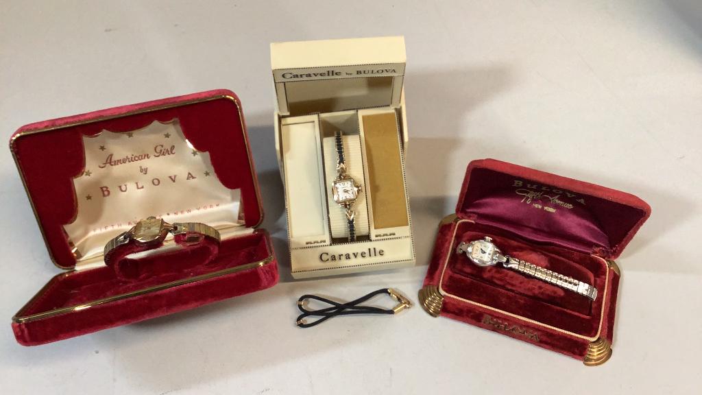 3 Vintage Ladies Watches (1 of 5)