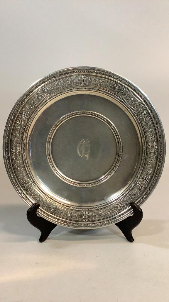 International Sterling Round Tray (1 of 5)