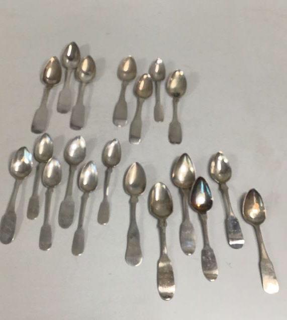 19 Coin Silver Spoons (1 of 8)