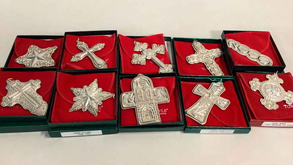10 Towle Sterling Ornaments (1 of 6)
