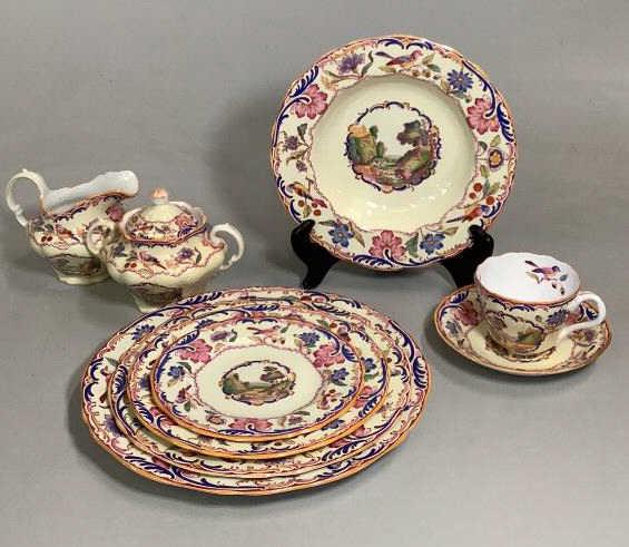 Partial Set Spode Gobelin China (1 of 6)