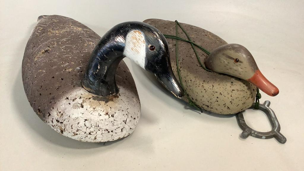 2 Cork Duck Decoys (1 of 4)