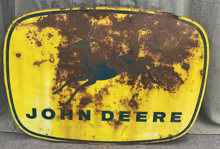 Vintage John Deere Dealer Sign (1 of 4)