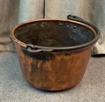Copper Apple Butter Kettle (1 of 3)