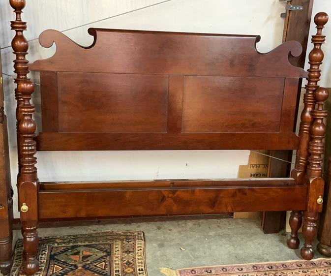 Solid Cherry King Cannonball Bed (1 of 3)