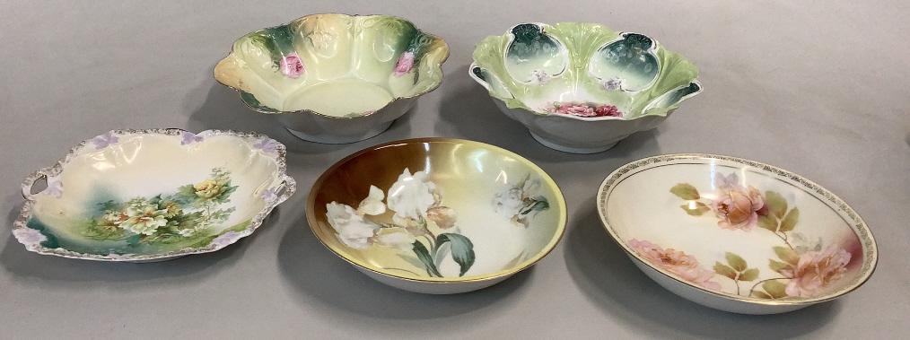 5 Pieces German Porcelain (1 of 5)