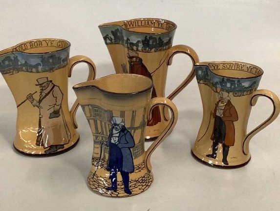 4 Royal Doulton Dickens Ware Pitchers (1 of 6)