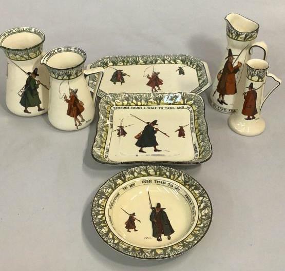 7 Pieces Royal Doulton Dickens Ware (1 of 8)