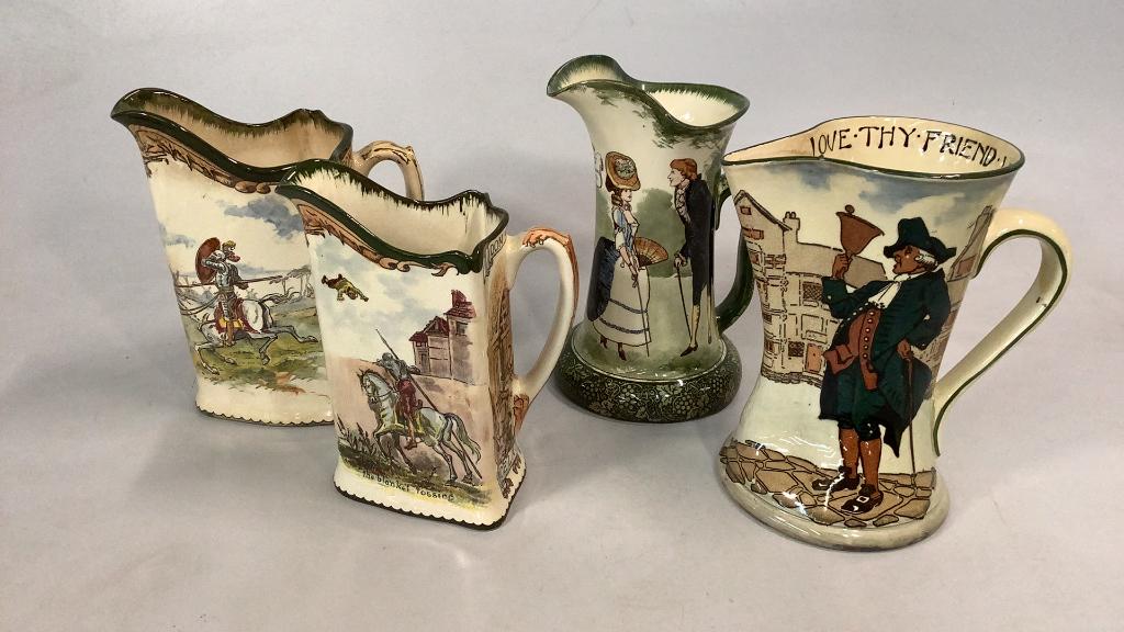 4 Royal Doulton Jugs (1 of 4)