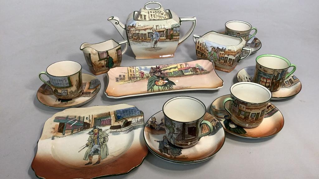 15 Pieces Royal Doulton Dickens Ware (1 of 6)