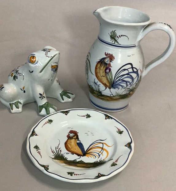 3 Pieces French Quimper (1 of 4)