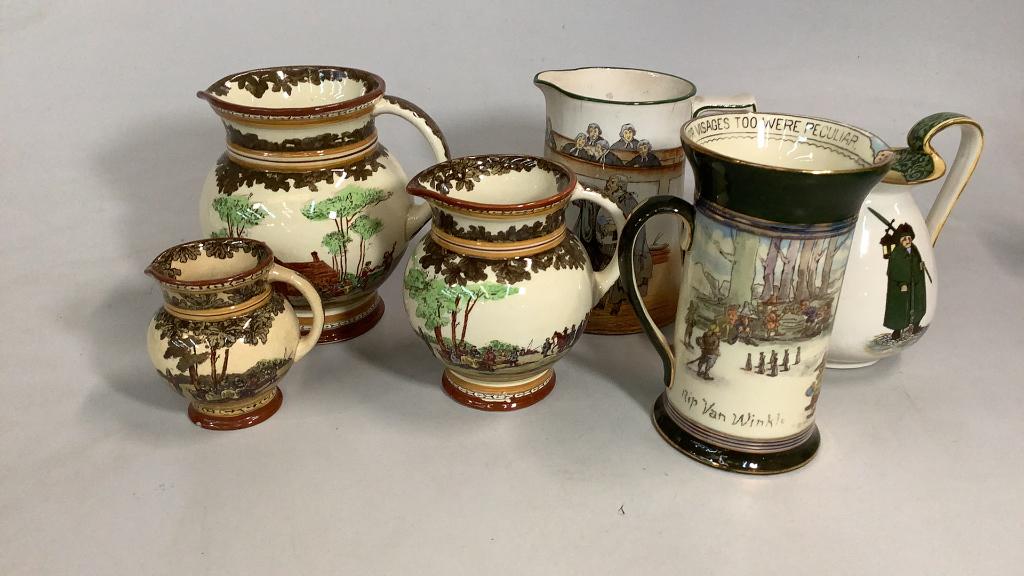 6 Royal Doulton Pitchers (1 of 6)
