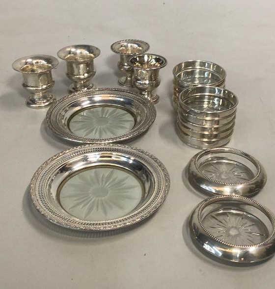 18 Sterling and Silver Table Articles (1 of 6)