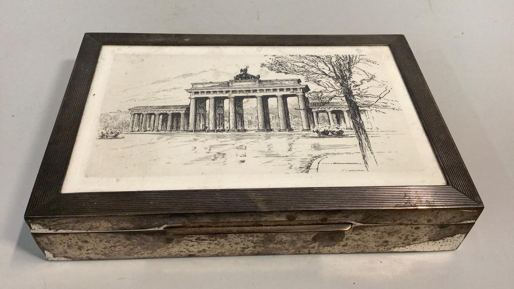 Sterling Framed Dresser Box (1 of 4)