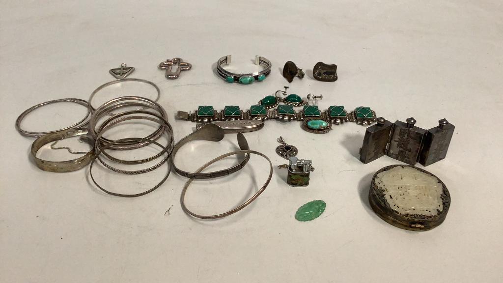 Collection of Mostly Sterling, Asian Jewelry (1 of 5)