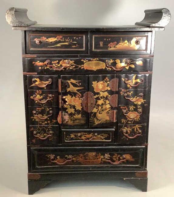 Asian Chinoiserie  Cabinet (1 of 6)