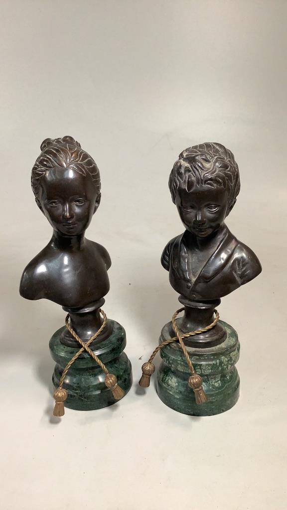 2 Reproduction  Bronze Busts (1 of 3)