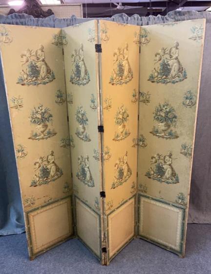 Vintage 4 Panel Screen (1 of 4)