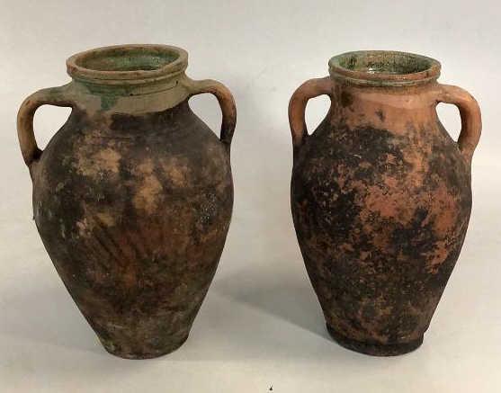 2 European  Olive Oil Jars (1 of 4)