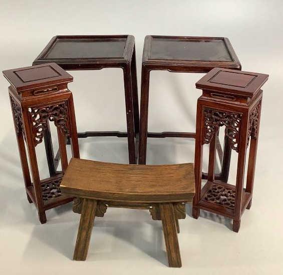 5 Asian Wood Stands (1 of 6)