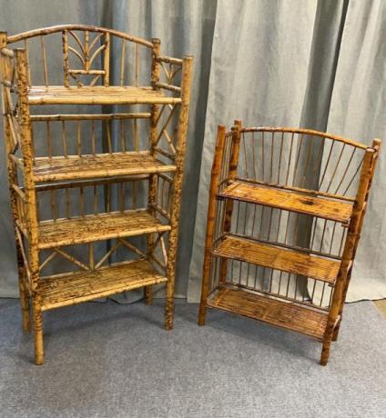 2 Bamboo Bookshelves (1 of 3)