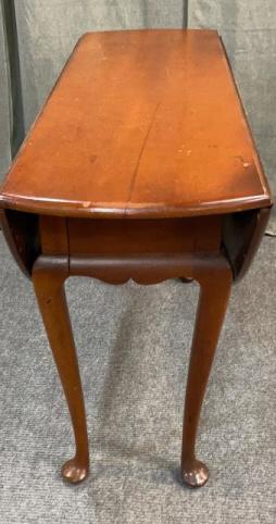 Period Queen Anne Cherry Drop Leaf (1 of 7)
