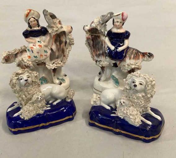 4 Staffordshire Figures (1 of 6)