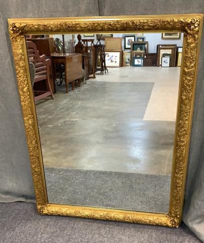 Large Gilded Decorator Mirror (1 of 5)