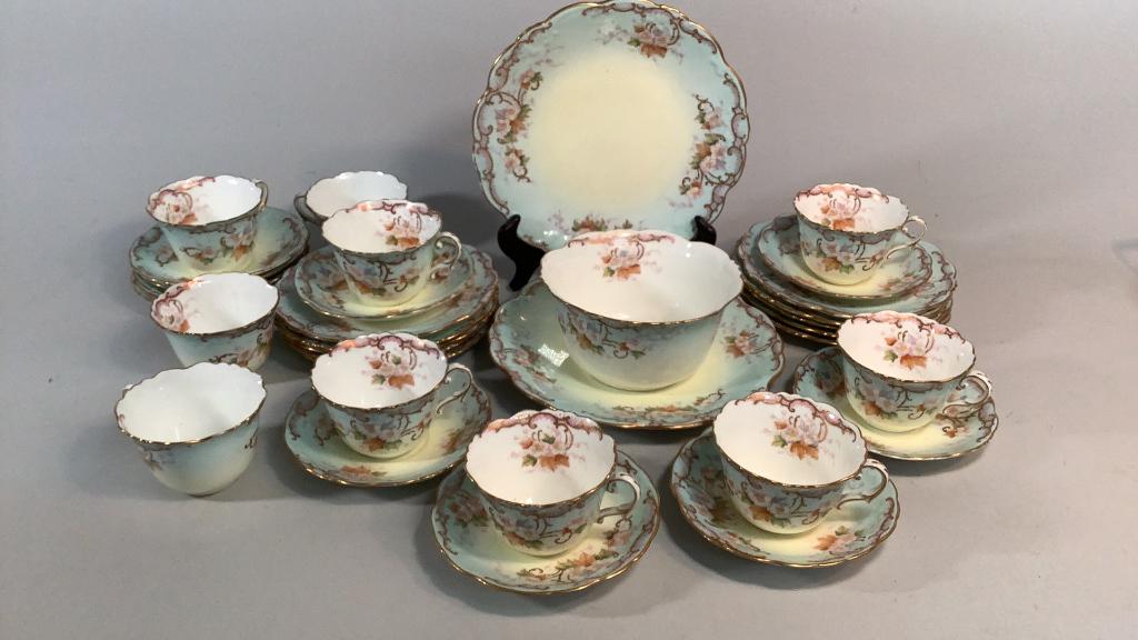 Porcelain  Dessert Set (1 of 6)