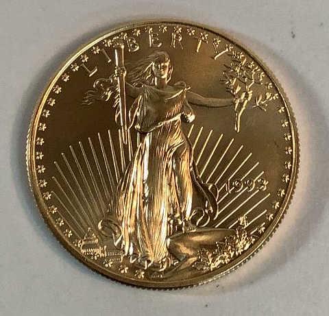 1993 1 oz Fine Gold $50.00 Coin (1 of 4)