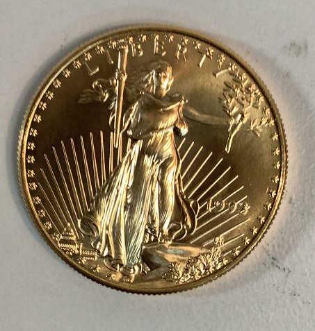 1993 1 Oz Fine Gold $50.00 Coin (1 of 4)