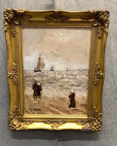 Oil on Panel, After  Jacob Maris (1 of 4)