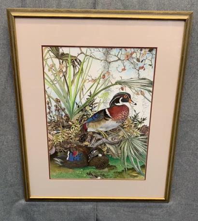 Wood Ducks, Sallie Ellington Middleton (1 of 4)