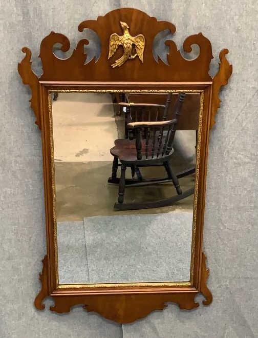 Mahogany Chippendale Mirror (1 of 3)