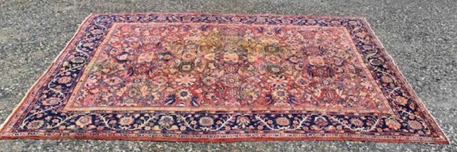 Vintage Ishfahan Rug (1 of 5)