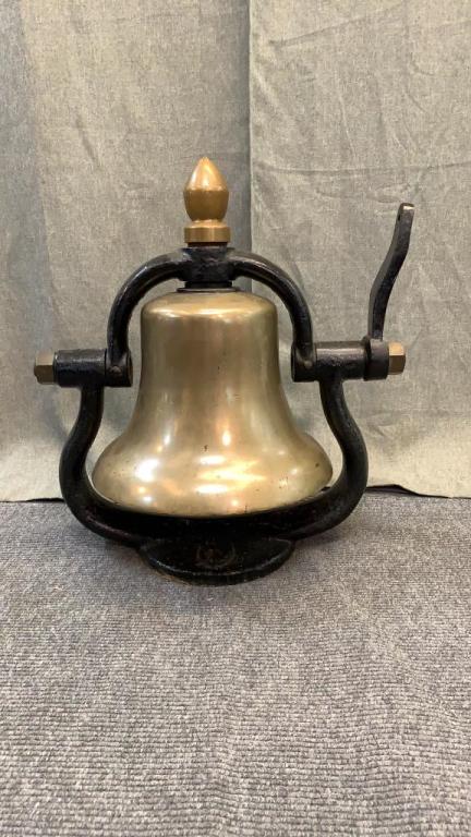 Old Brass Locomotive Bell (1 of 3)